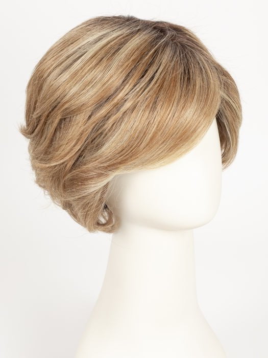 SS14/22 SHADED WHEAT | Dark Blonde Evenly Blended with Platinum Blonde with Dark Roots