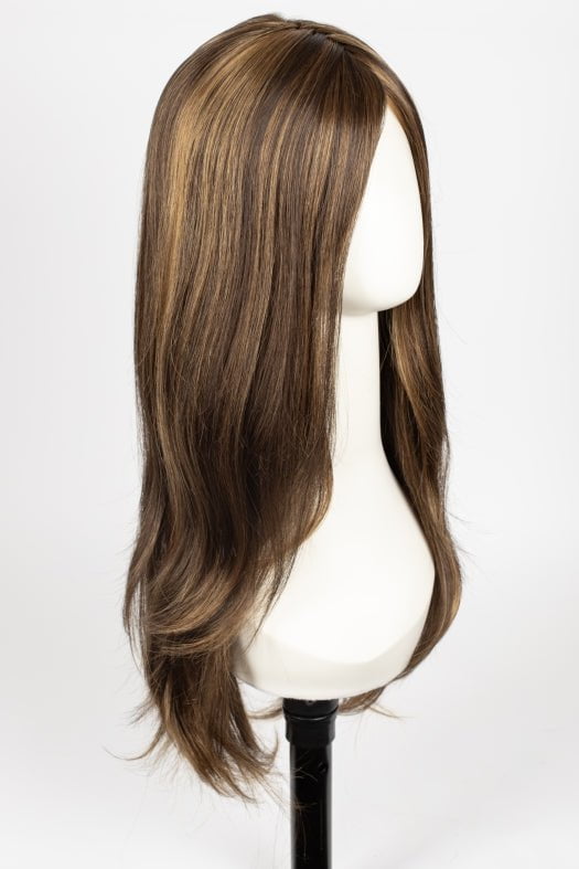 6F27 CARAMEL RIBBON | Brown with Strawberry Blonde Highlights