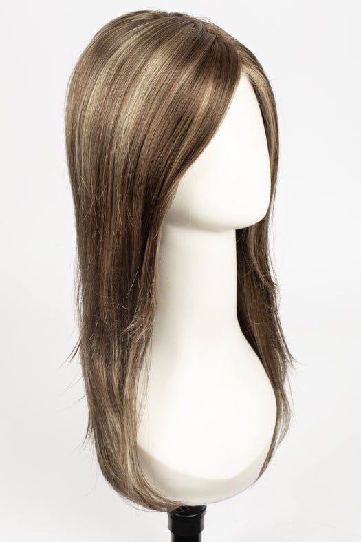 10RH16 ALMONDINE | Light Brown with 33% Ash Blonde Highlights