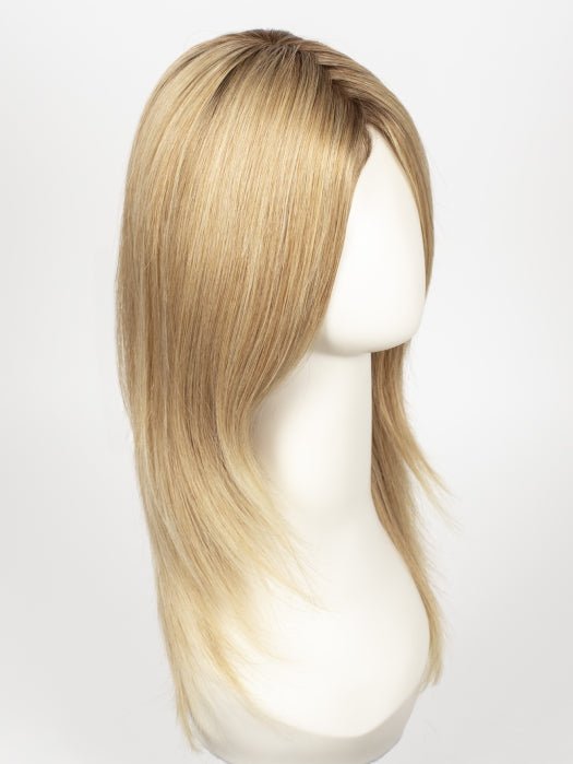 MOONLIGHT-BLONDE-R | Dark Blonde rooted with blend of Dark Ash Blonde and Light Blonde