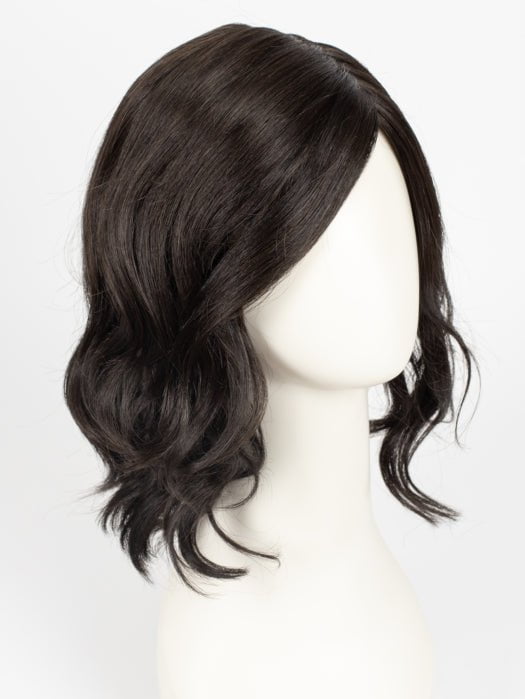 RL2/4 OFF BLACK | Black Evenly Blended with Dark Brown Highlights