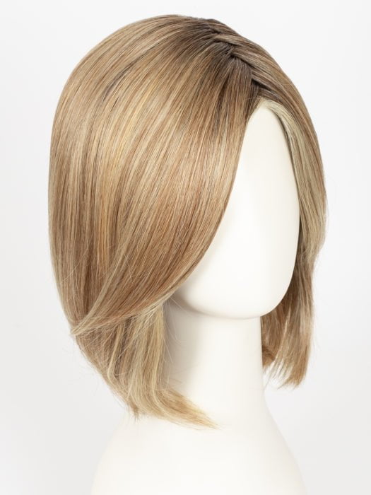 RL14/22SS SHADED WHEAT | Dark Blonde Evenly Blended with Platinum Blonde with Dark Roots