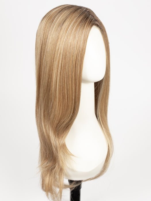 RL14/22SS SHADED WHEAT | Dark Blonde Evenly Blended with Platinum Blonde with Dark Roots