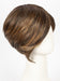 GF8-29SS HAZELNUT | Medium Brown With Ginger Red Highlights & Dark Brown Roots