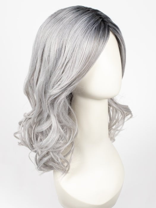 SILVER-MIST | Blue Toned Silver with Dark Roots