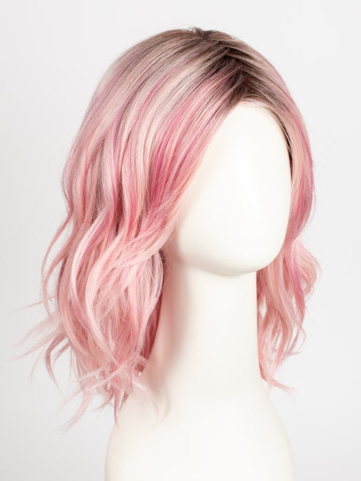 ROSE GOLD | A blend of Blonde and Pink with a Soft Light Brown Root