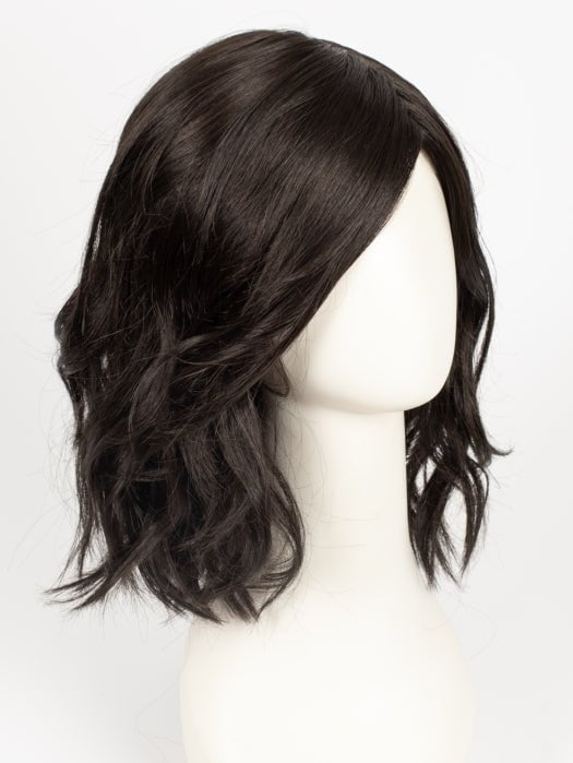 RL2/4 OFF BLACK | Black Evenly Blended with Dark Brown Highlights