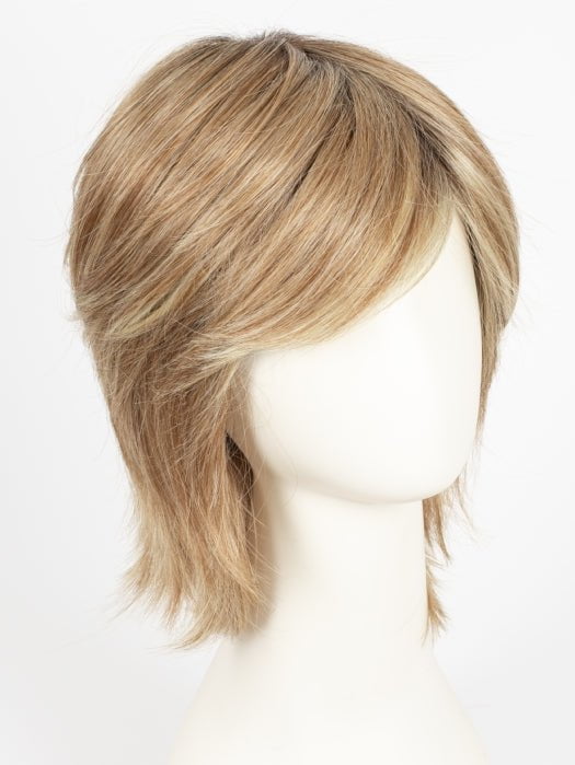 RL14/22SS SHADED WHEAT | Dark Blonde Evenly Blended with Platinum Blonde with Dark Roots