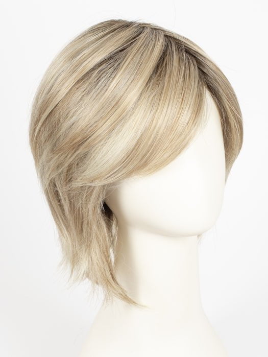 RL19/23SS SHADED BISCUIT | Light Ash Blonde Evenly Blended with Cool Platinum Blonde with Dark Roots