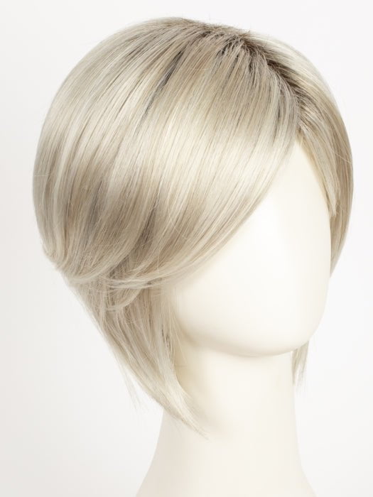 MILKY-OPAL | A Blend of Creamy Blonde and White Blonde Rooted with Warm Brown