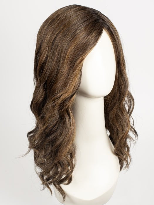 RL8/29SS SHADED HAZELNUT | Warm Medium Brown Evenly Blended with Ginger Blonde with Dark Roots