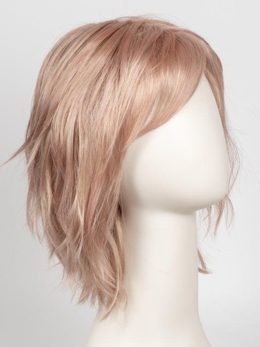 SMOKY-ROSE | Platinum Blonde and Soft Pink Blend