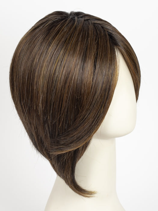 RL8/29SS SHADED HAZELNUT | Warm Medium Brown Evenly Blended with Ginger Blonde with Dark Roots