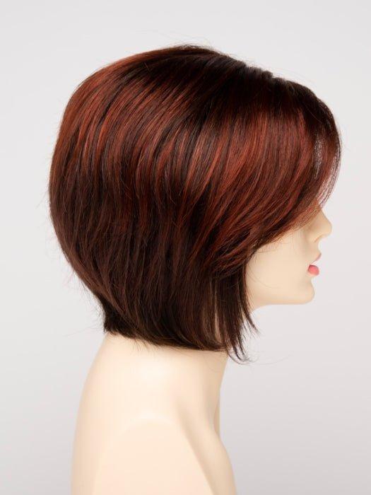 CHOCOLATE CHERRY | Dark Brown roots with overall Medium Brown base with Deep Red highlights