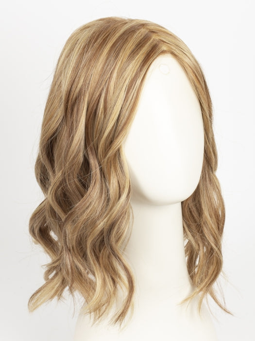 GINGER ALE BLONDE | Warm Blonde with variegated colors of Medium Brown, Medium and Light Gold Blonde, with Light Blonde Highlights