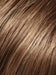 Color 8RH14 Hot Cocoa=Med Brown  w/ 33% Med Ash Blonde Highlights