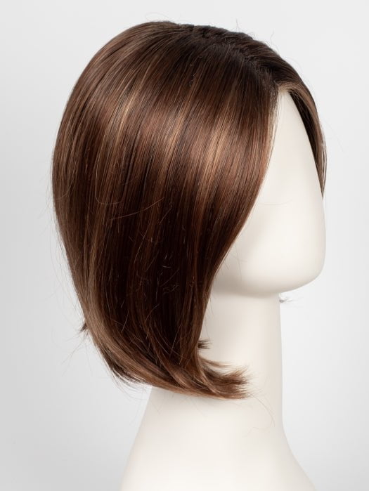 30A27S4 | Medium Natural Red and Medium Red-Gold Blonde Blend, Shaded with Dark Brown