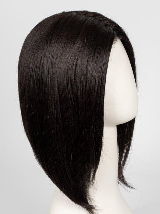 RL2/4 OFF BLACK | Black Evenly Blended with Dark Brown Highlights