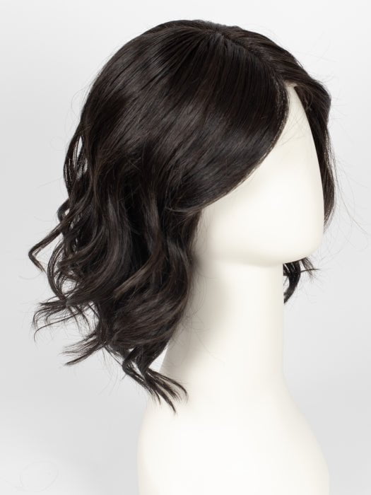 RL2/4 OFF BLACK | Black Evenly Blended with Dark Brown Highlights