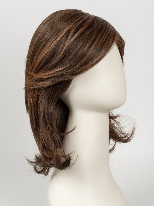 RL5/27 | GINGER BROWN | Warm Medium Brown Evenly Blended with Medium Golden Blonde