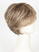 RL12/22SS SHADED CAPPUCCINO | Light Golden Brown Evenly Blended with Cool Platinum Blonde Highlights and Dark Roots