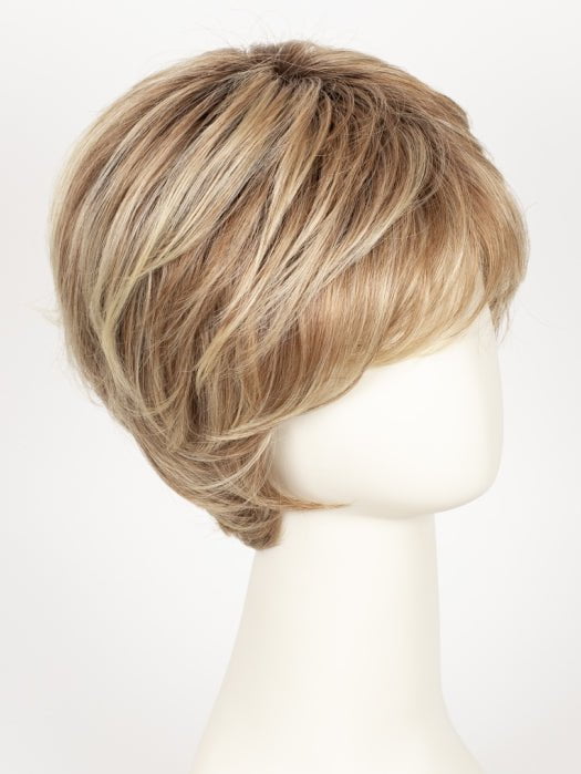 RL14/22SS SHADED WHEAT | Dark Blonde Evenly Blended with Platinum Blonde and Dark Roots