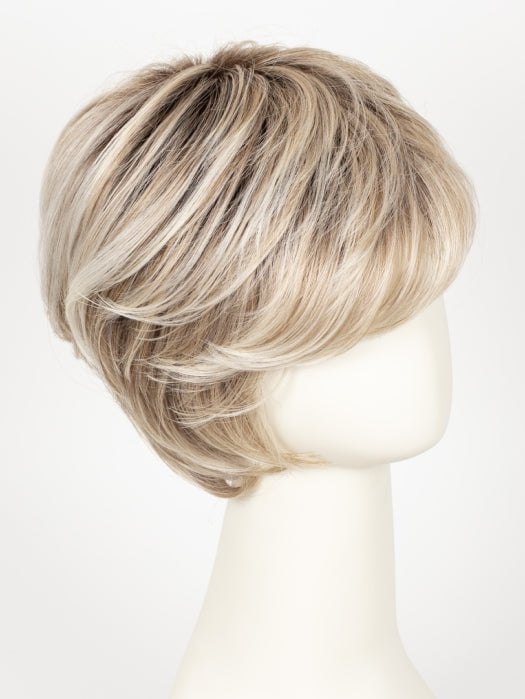 RL19/23SS SHADED BISCUIT | Light Ash Blonde Evenly Blended with Cool Platinum Blonde and Dark Roots