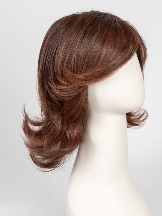 RL32/31 CINNABAR | Medium Dark Auburn Evenly Blended with Medium Light Auburn