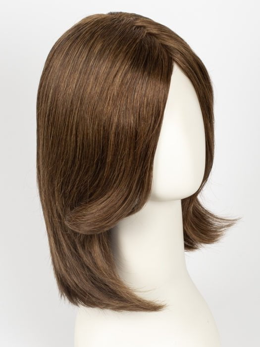 R829S GLAZED HAZELNUT | Rich Medium Brown with Ginger Highlights on Top