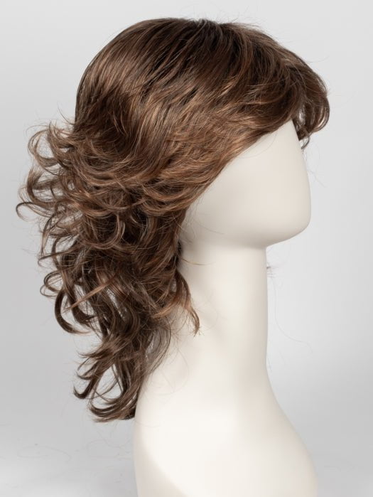 SS11/29 SHADED NUTMEG | Warm Medium Brown Evenly Blended with Ginger Blonde and Dark Roots