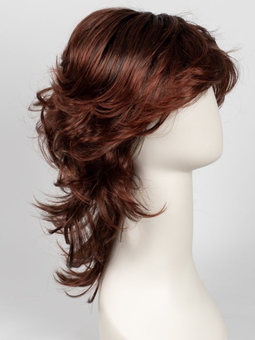 SS130 SHADED DARK COPPER | Bright Reddish Brown with Subtle Copper Highlights with Dark Roots