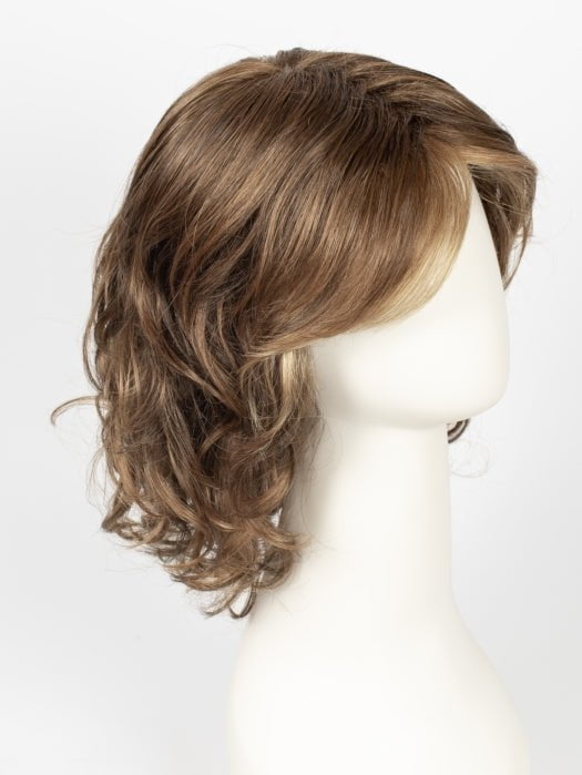 TOBACCO MIX | Medium Brown base with Light Golden Blonde highlights and Light Auburn lowlights 