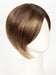 Color Hot-Mocca-Rooted = Medium Brown, Light Brown, and Light Auburn blend with Dark Roots