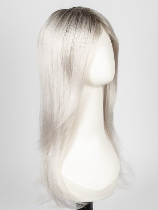 60S18 SLEET | Pure White shaded with Dark Natural Ash Blonde