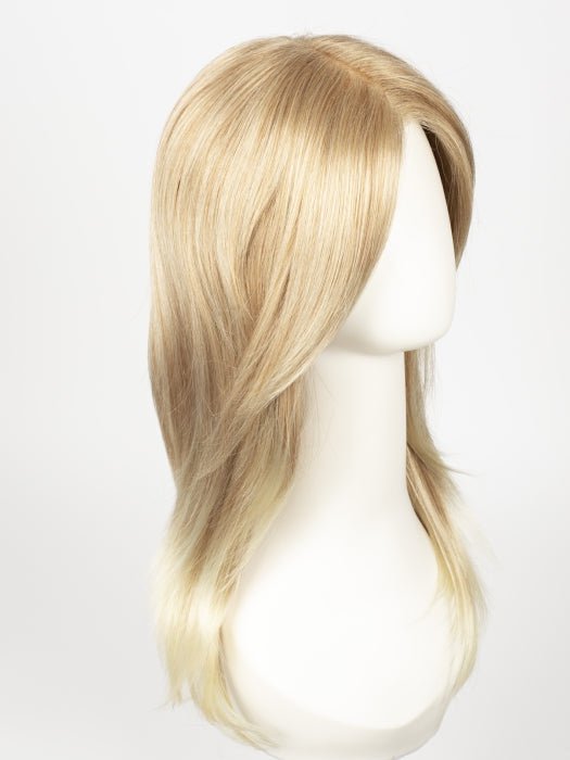 27T613F | Medium Red-Gold Blonde and Pale Nat Gold Blonde Blend with Pale Tips and Medium Red-Gold Blonde Nape