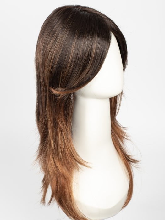 S4-28/32RO SUNRISE | Cascading Ombre Shade | Dark Roots Melt Naturally and blend into Radiant, Fiery Red Ends