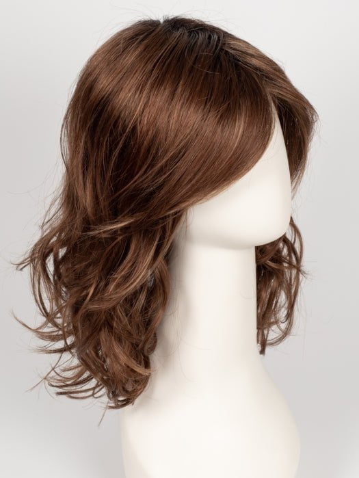 30A27S4 | Medium Natural Red and Medium Red-Gold Blonde Blend, Shaded with Dark Brown