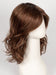 30A27S4 | Medium Natural Red and Medium Red-Gold Blonde Blend, Shaded with Dark Brown