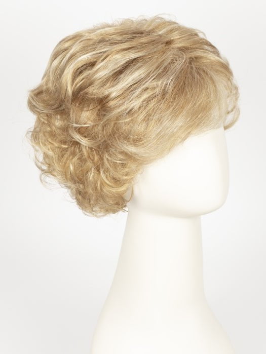 104F24B | Pale Natural White Blonde and Light Natural Gold Blonde Blend with Light Natural Gold Blonde Nape