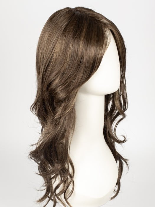 8RH14 HOT COCOA  | Medium Brown with 33% Medium Natural Blonde Highlights