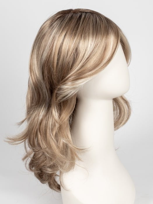 Color 12FS8 = Shaded Praline: Golden Brown/Warm Platinum Blonde/Platinum Blonde Blend, Shaded w/ Med Brown