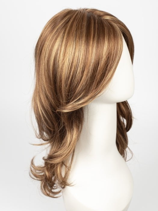 FS27 | Medium Red-Gold Brown and Light Red-Gold Blonde Blend with Light Red-Gold Blonde Bold Highlights