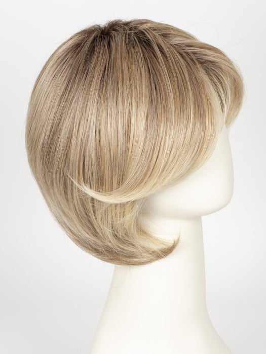 12FS8 - Shaded Praline - Golden Brown/Warm Platinum Blonde/Platinum Blonde Blend, Shaded w/ Med Brown