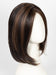 FS4/33/30A MIDNIGHT COCOA | Dark Brown, Medium Red, Medium Natural Red Blonde/Brown Blend with Medium Natural Red Blonde/Brown Blend Bold Highlights