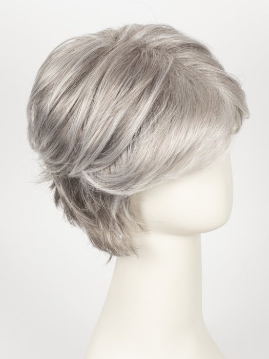 56F51 OYSTER | Light Grey with 20% Medium Brown Front, graduating to Grey with 30% Medium Brown Nape