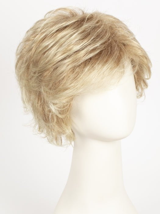 27T613F | Medium Red-Gold Blonde and Pale Nat Gold Blonde Blend with Pale Tips and Medium Red-Gold Blonde Nape