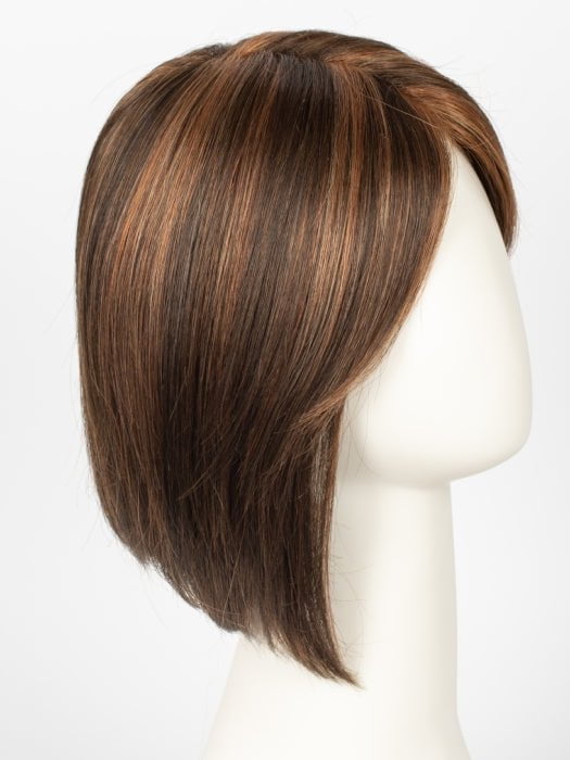 GINGER HIGHLIGHT | Medium Brown with Light Auburn Highlights