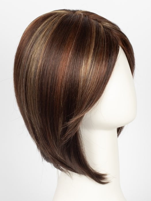 RAZBERRY ICE | Dark Auburn with Medium Auburn Base with Copper and Strawberry Blonde Highlights