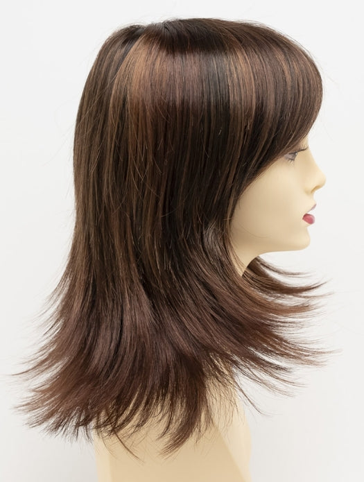 CINNAMON RAISIN | Medium Brown with Auburn and Cinnamon highlights