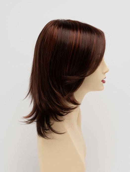 33/32 DARK RED | Auburn with Brighter Red highlights